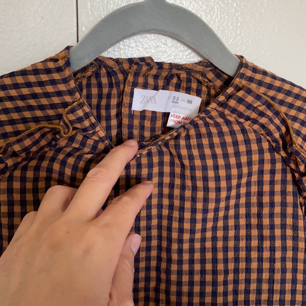 Zara toddler girl blouse. Size 2-3. - Picture 5 of 6